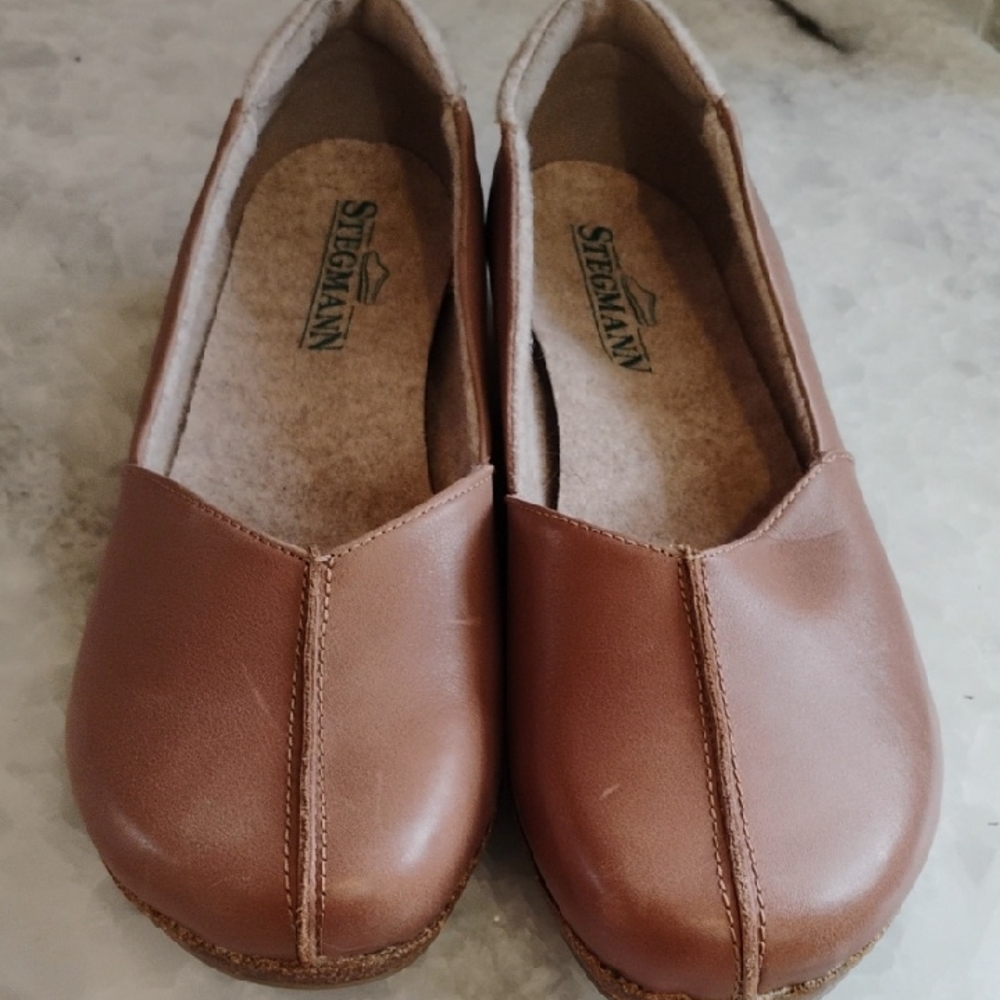 Stegmann Brown Leather Shoes